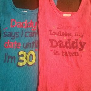 Three Toddler Graphic Tank Top Shirts Size 3T